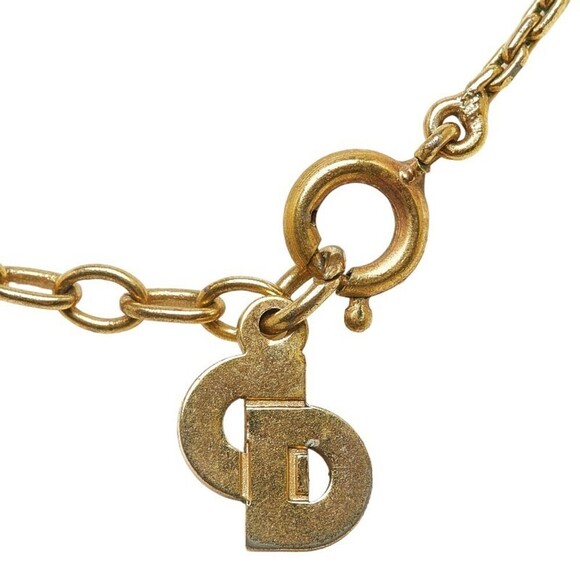 Authentic Dior Crystal CD Pendant Necklace - Picture 6 of 7